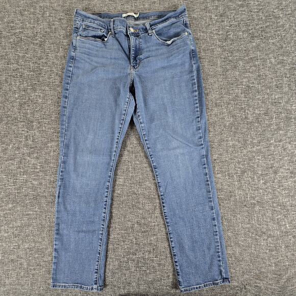 Levis Classic Straight Women's Medium Wash Jeans Size 31 - Picture 1 of 7